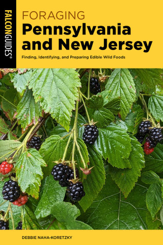 Foraging Pennsylvania and New Jersey: Finding, Identifying, and Preparing Edible Wild Foods (Foraging Series) book cover by Debbie Naha-Koretzky