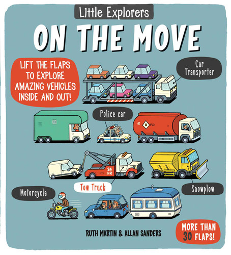 Little Explorers: On the Move (Little Explorers) book cover by Ruth Martin