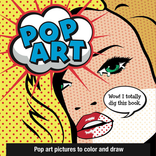 Pop Art: Pop art pictures to color and draw book cover by Little Bee Books