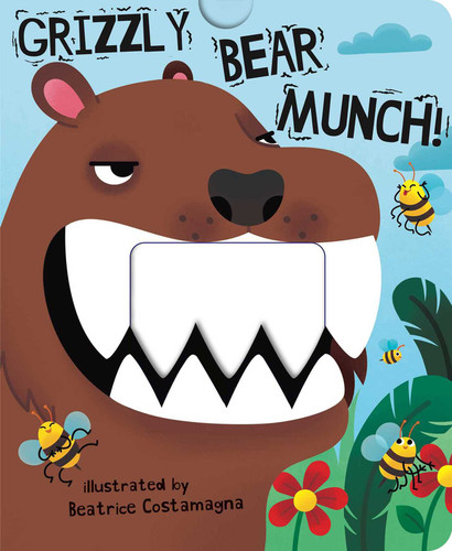 Grizzly Bear Munch! (Crunchy Board Books) book cover by Little Bee Books