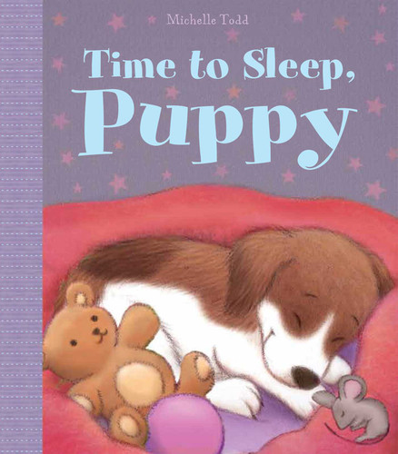 Time to Sleep, Puppy book cover by Little Bee Books