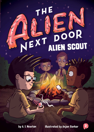 The Alien Next Door 3: Alien Scout (The Alien Next Door) book cover by A.I. Newton