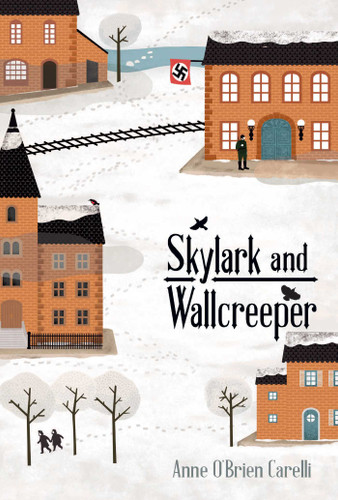 Skylark and Wallcreeper book cover by Anne O'Brien Carelli