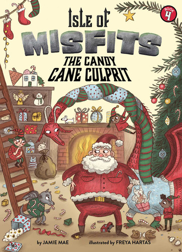 Isle of Misfits 4: The Candy Cane Culprit (Isle of Misfits) book cover by Jamie Mae