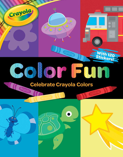 Crayola: Color Fun (A Crayola Coloring Sticker Activity Book for Kids) (Crayola/BuzzPop) book cover by BuzzPop