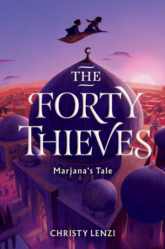The Forty Thieves: Marjana's Tale book cover by Christy Lenzi