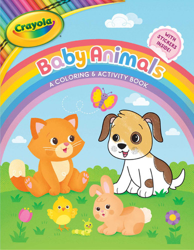 Crayola: Baby Animals (A Crayola Baby Animals Coloring Activity Book for Kids) (Crayola/BuzzPop) book cover by BuzzPop