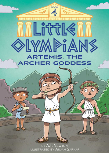 Little Olympians 4: Artemis, the Archer Goddess (Little Olympians) book cover by A.I. Newton