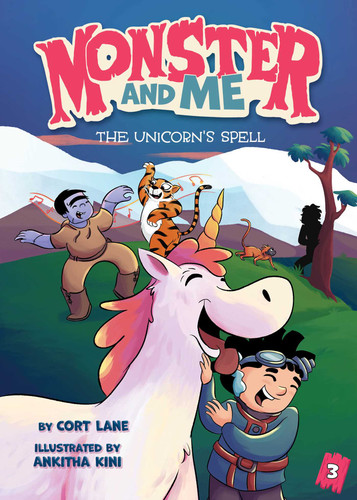 Monster and Me 3: The Unicorn's Spell (Monster and Me) book cover by Cort Lane