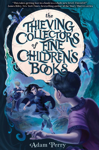 The Thieving Collectors of Fine Children's Books book cover by Adam Perry