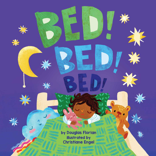 Bed! Bed! Bed! (A Baby Steps Bedtime  Board Book for Toddlers) (Baby Steps) book cover by Douglas Florian