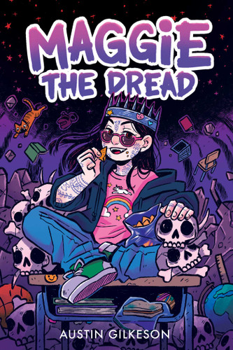 Maggie the Dread (A Novel) book cover by Austin Gilkeson