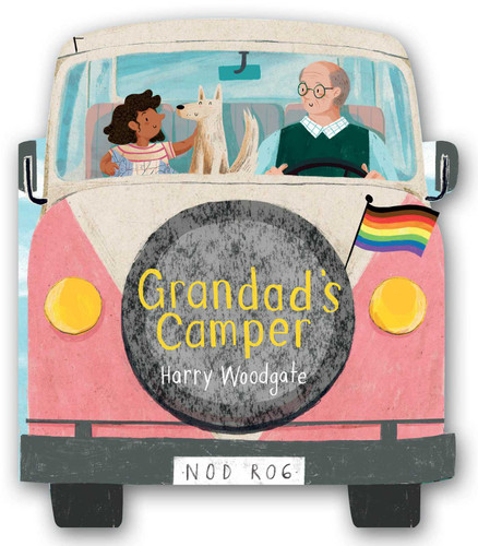 Grandad's Camper (A Grandad's Camper LGBTQ Pride Book for Kids in partnership with GLAAD) (Mini Bee Board Books) book cover by Harry Woodgate