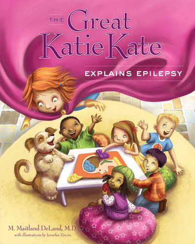 The Great Katie Kate Explains Epilepsy book cover by M. Maitland DeLand