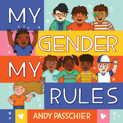 My Gender, My Rules book cover by Andy Passchier