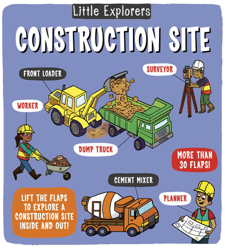 Little Explorers: Construction Site (Little Explorers) book cover by Catherine Ard