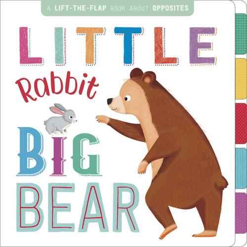 Little Rabbit, Big Bear: Interactive Lift-the-Flap Book book cover by Igloo Books