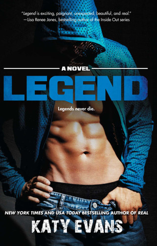 Legend (The REAL series) book cover by Katy Evans
