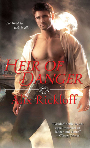 Heir of Danger book cover by Alix Rickloff