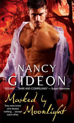 Masked by Moonlight book cover by Nancy Gideon