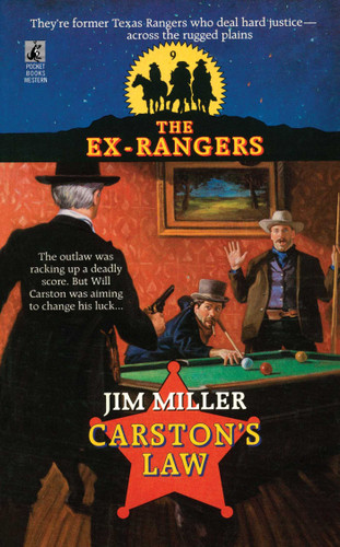 CARSTON'S LAW (EXRANGERS 9) book cover by Jim Miller