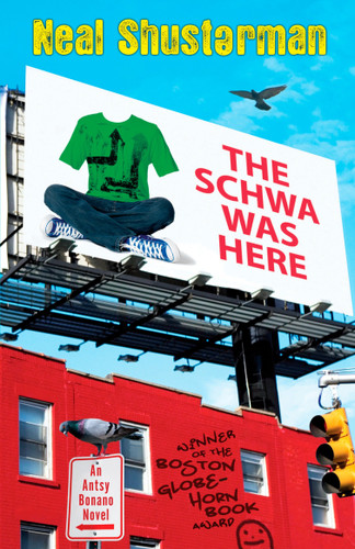 The Schwa was Here book cover by Neal Shusterman