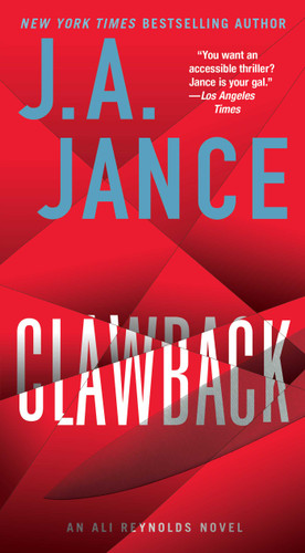 Clawback: An Ali Reynolds Novel (Ali Reynolds Series) book cover by J.A. Jance