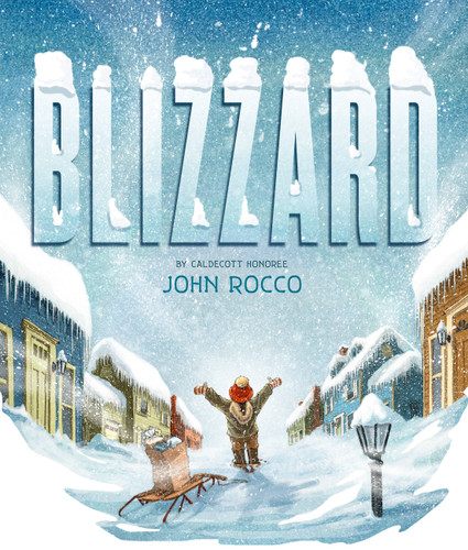 Blizzard book cover by John Rocco