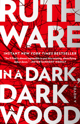In a Dark, Dark Wood book cover by Ruth Ware