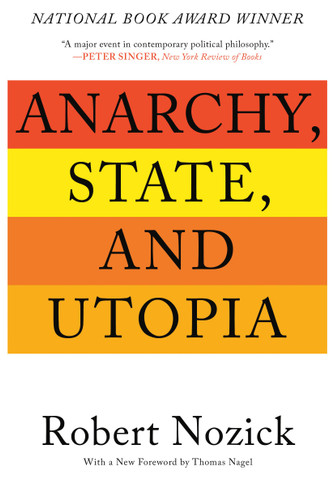 Anarchy, State, and Utopia book cover by Robert Nozick
