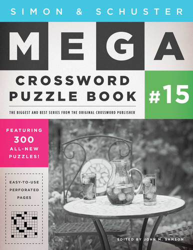 Simon & Schuster Mega Crossword Puzzle Book #15 (S&S Mega Crossword Puzzles) book cover by 