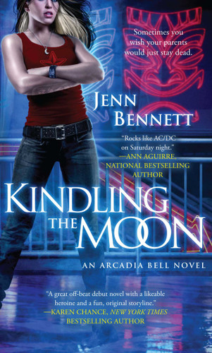 Kindling the Moon: An Arcadia Bell Novel (The Arcadia Bell series) book cover by Jenn Bennett