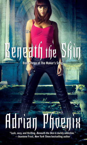 Beneath the Skin: Book Three of The Maker's Song book cover by Adrian Phoenix
