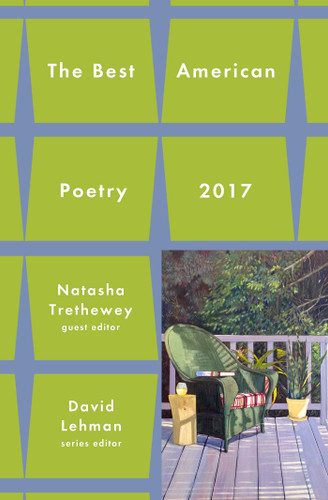 Best American Poetry 2017 (The Best American Poetry series) book cover by David Lehman, Natasha Trethewey