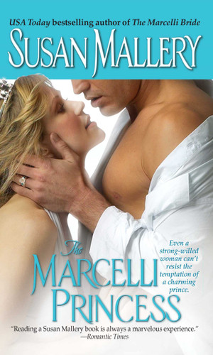 The Marcelli Princess book cover by Susan Mallery