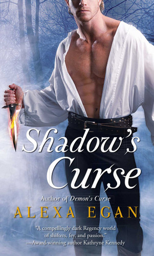 Shadow's Curse book cover by Alexa Egan