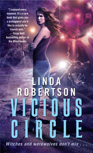 Vicious Circle book cover by Linda Robertson