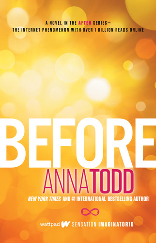 Before (After series, The) book cover by Anna Todd