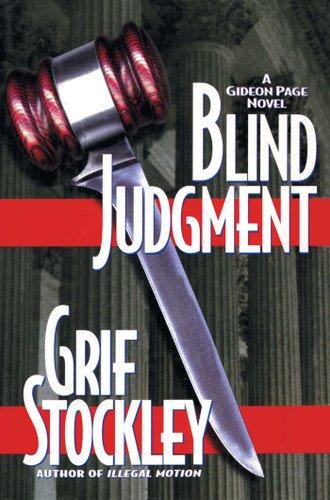 Blind Judgment: A Gideon Page Novel book cover by Grif Stockley