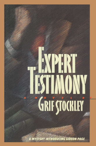 Expert Testimony book cover by Grif Stockley
