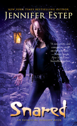 Snared (Elemental Assassin) book cover by Jennifer Estep