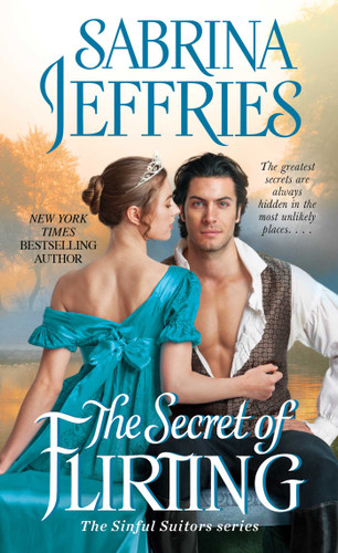 The Secret of Flirting (The Sinful Suitors) book cover by Sabrina Jeffries