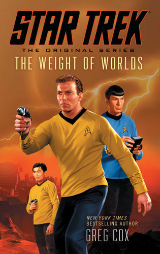 Star Trek: The Original Series: The Weight of Worlds (Star Trek: The Original Series) book cover by Greg Cox