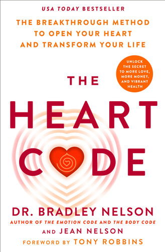 The Heart Code: The Breakthrough Method to Open Your Heart and Transform Your Life book cover by Dr. Bradley Nelson, Jean Nelson