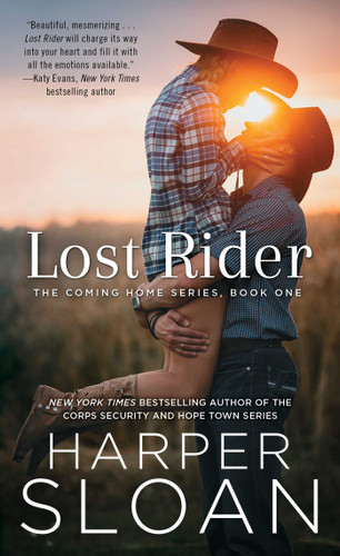 Lost Rider (The Coming Home Series) book cover by Harper Sloan