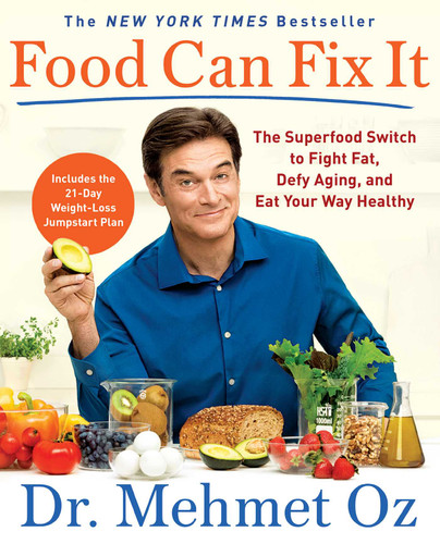 Food Can Fix It: The Superfood Switch to Fight Fat, Defy Aging, and Eat Your Way Healthy book cover by Mehmet Oz