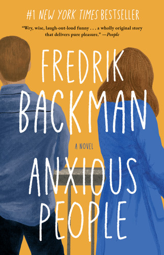 Anxious People: A Novel book cover by Fredrik Backman