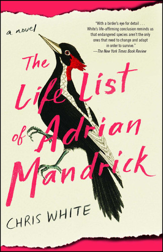 The Life List of Adrian Mandrick: A Novel book cover by Chris White