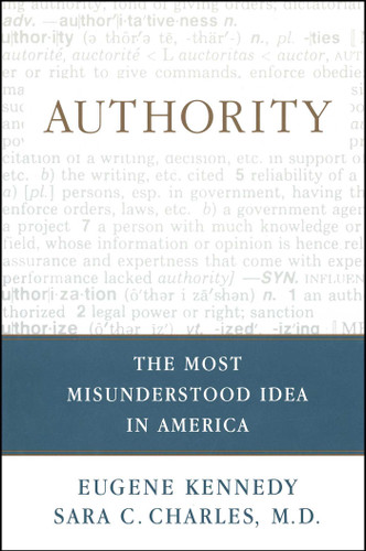 Authority book cover by Eugene Kennedy, Sarah C. Charles