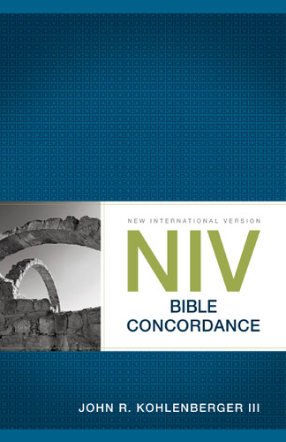 NIV Bible Concordance book cover by John R. Kohlenberger III
